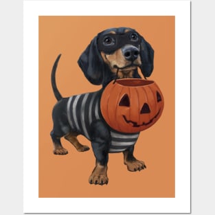 Happy Halloweenie Posters and Art